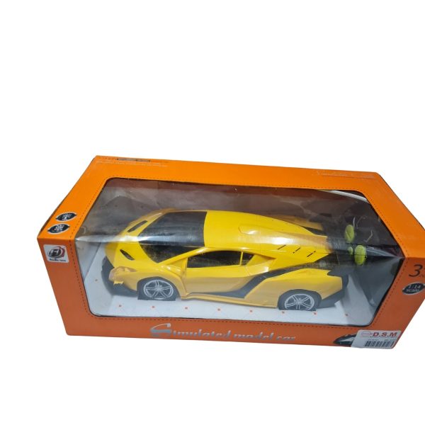 Simulated model car