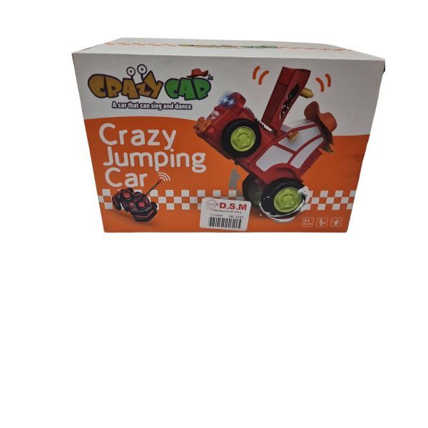 Crazy jumping car