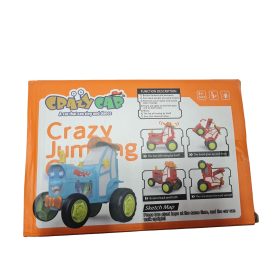 Crazy jumping car