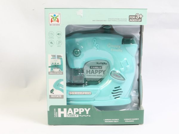 Happy Family" toy sewing machine