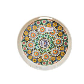 Moroccan mosaic table.