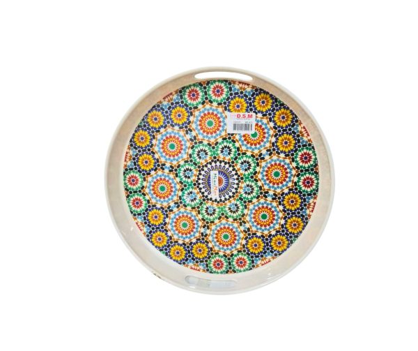 Moroccan mosaic table.