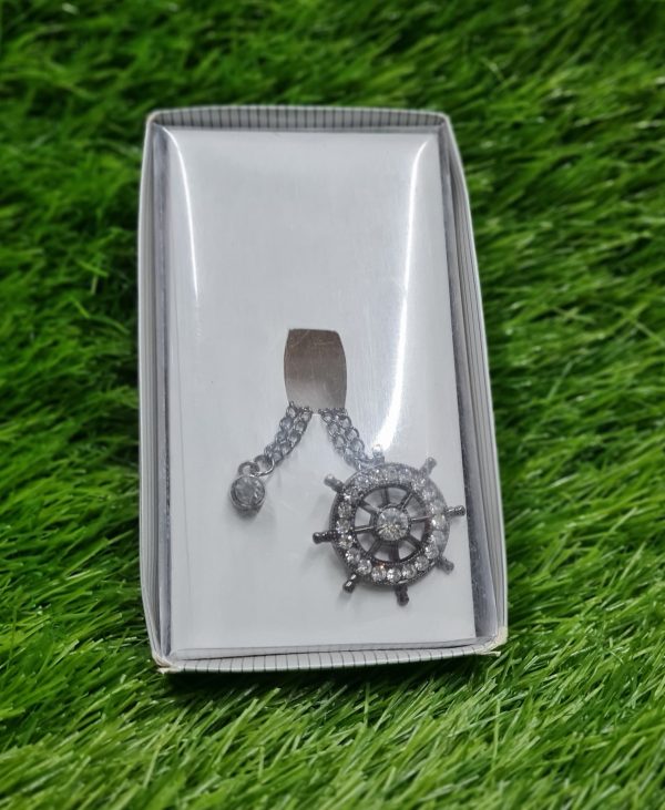 A decorative piece of jewelry