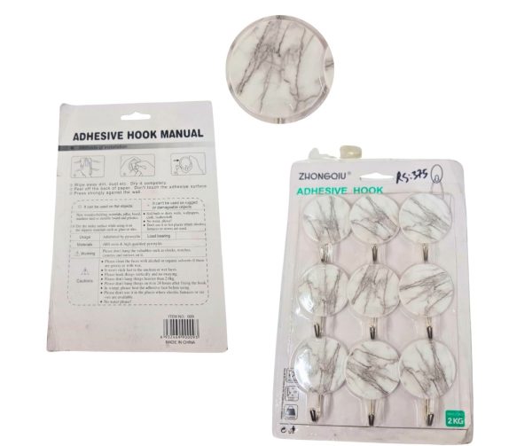 Adhesive hook manual