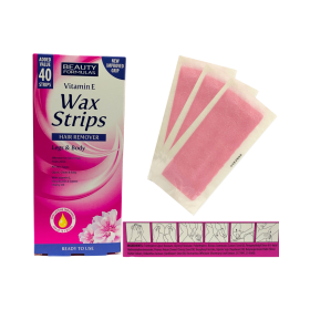 Wax Strips by Beauty Formulas 40 pcs