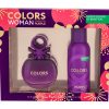 Benetton Colors Purple gift set for women,