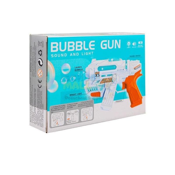 Bubble gun sound and light