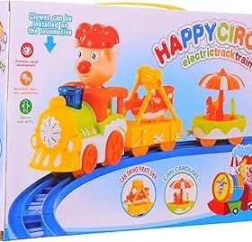 Cartoon Circus toy train set