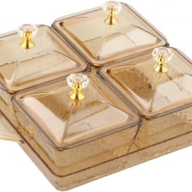 Elegant Fruit and Nut Serving Tray