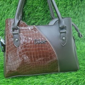 Glossy 2-in-1 Functional Women's Leather Handbag and Wallet