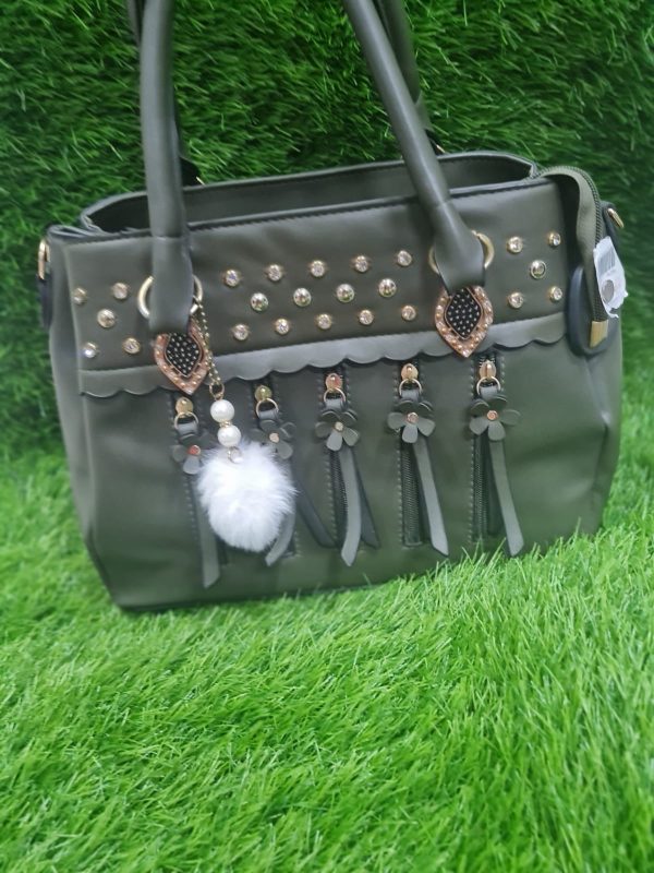 Jimmy Choo Women’s Green Shoulder Bag