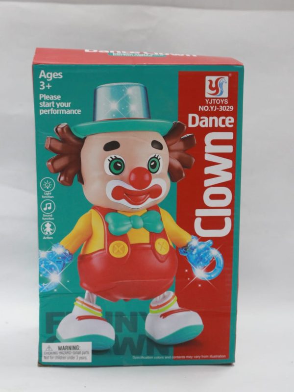 Cute Funny-Face Dancing Clown Joker Toy