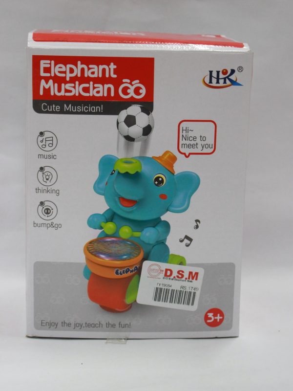 Children's Musical Walking Elephant Toy
