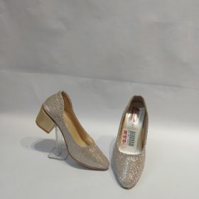 Gold glitter finish,