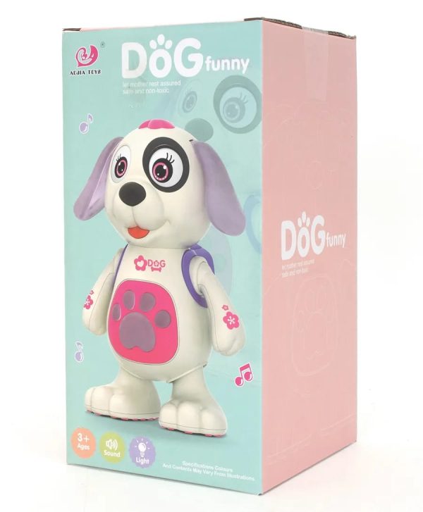 Light music dog