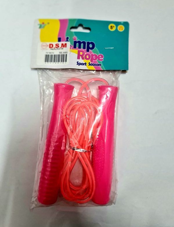 Pink jump rope