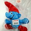 Plush toy of a Smurf,