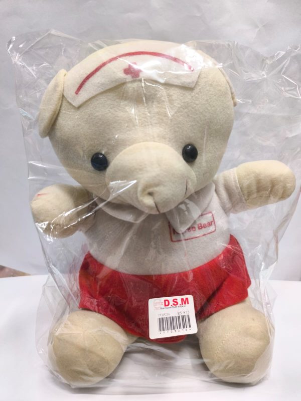 Plush toy of a nurse bear.
