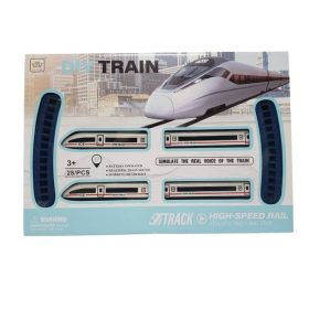 Realistic Train & Track with Light & Sound