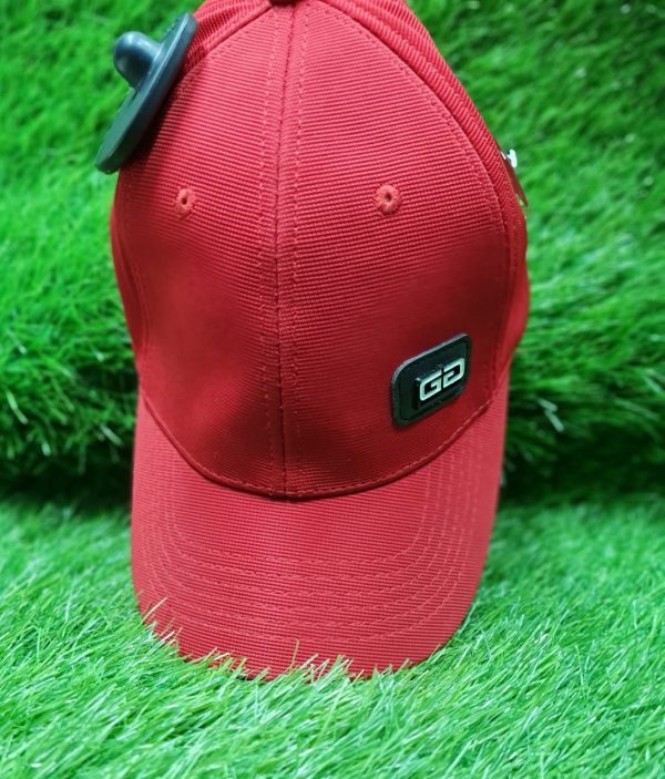 Red baseball cap