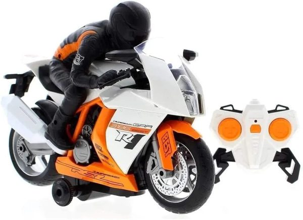 Remote Control R1 385 motorbike toy. 