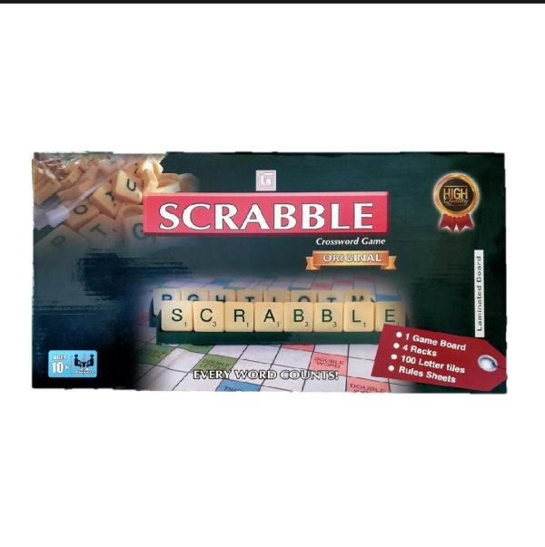 Scrabble game box