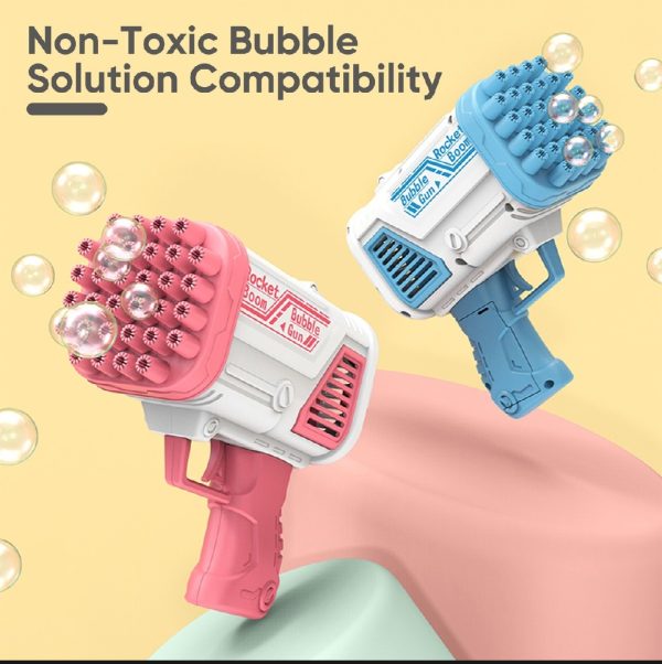 60 bubble holes: Creates a massive stream of bubbles. 