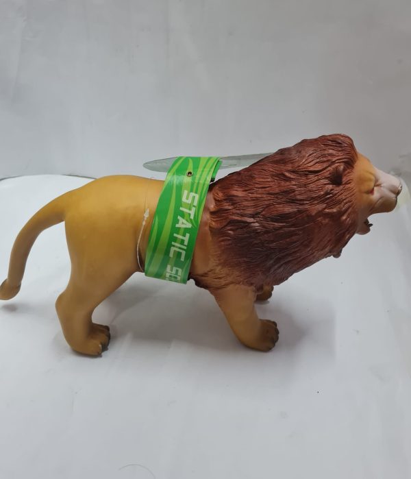 Soft vinyl lion toy