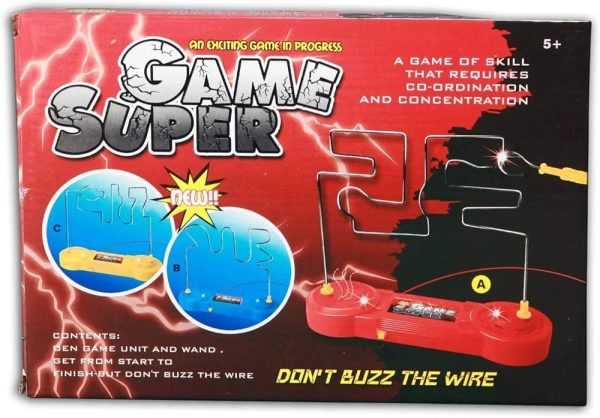 Don't Buzz the Wire game
