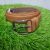 brown leather belt
