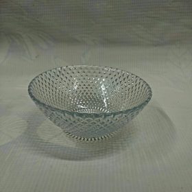  Glass serving bowl