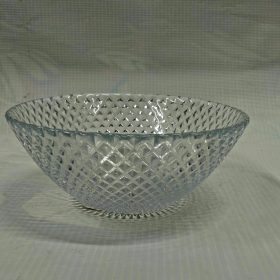  Glass serving bowl