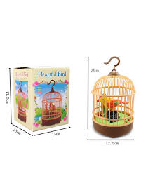 Battery-Operated Parrot’s Bird Cage