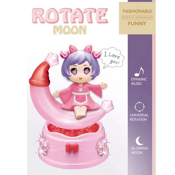 Moon rotate