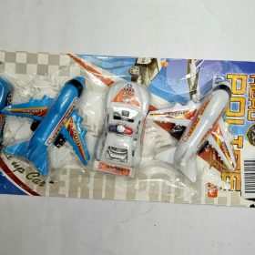 pack of two toy airplanes and Two toy cars