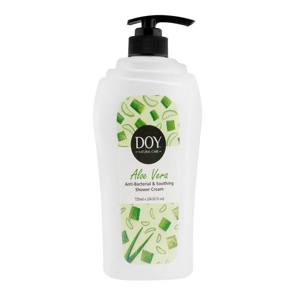 Doy Natural Care Aloe Vera Anti-Bacterial & Soothing Shower Cream (725ml)