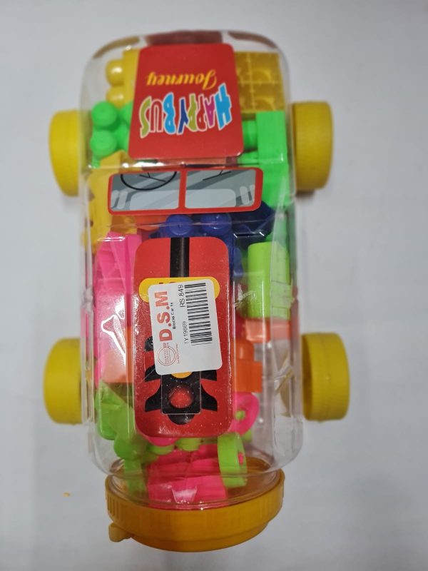 Happy Journey" toy bus