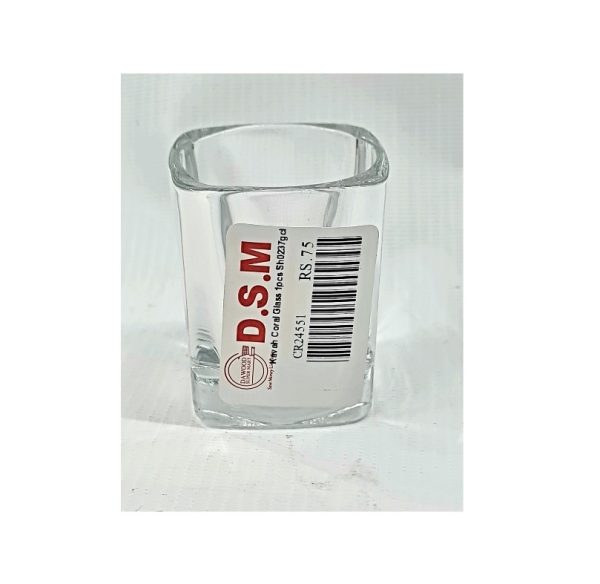 Plain 60ml Shot Glass. 