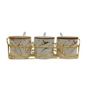 Ceramic Condiment Jars