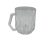 Crystal Swirl Cut Mug. 