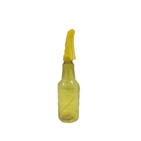 yellow plastic spray bottle