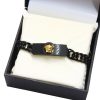 Black Metal Chain Bracelet