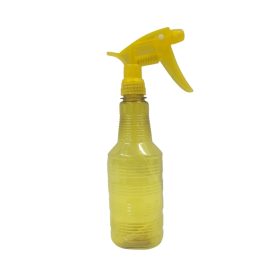 yellow plastic spray bottle
