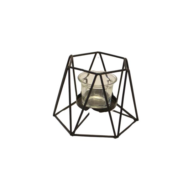 Hexagon Abstract Candle Holder