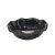 Black wave bowl