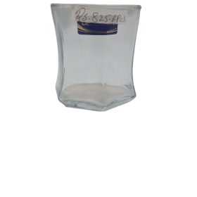 Transparent glass tumbler