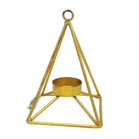 Pyramid-Shaped Candle Holder