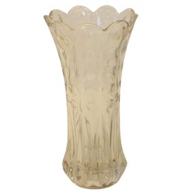 Wincy Amber Glass Vase