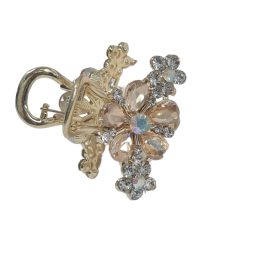 Gold-toned hair claw clip
