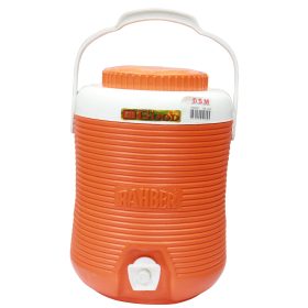  Orange & White Plastic Cooler
